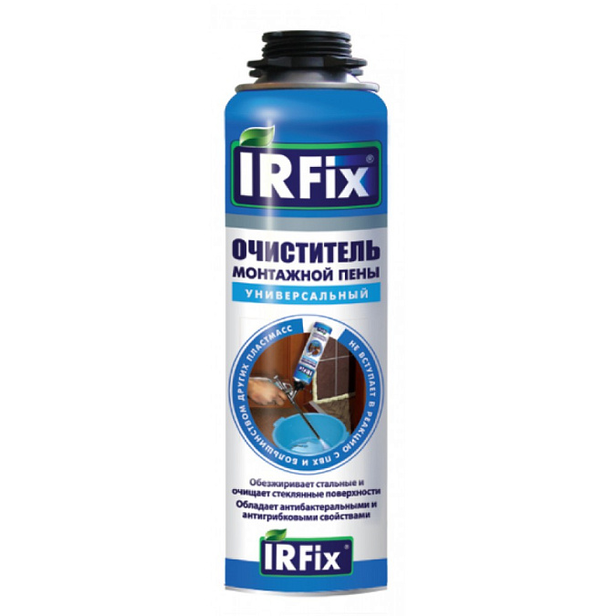 Очиститель монтажной пены универсальный (500мл) IRFix